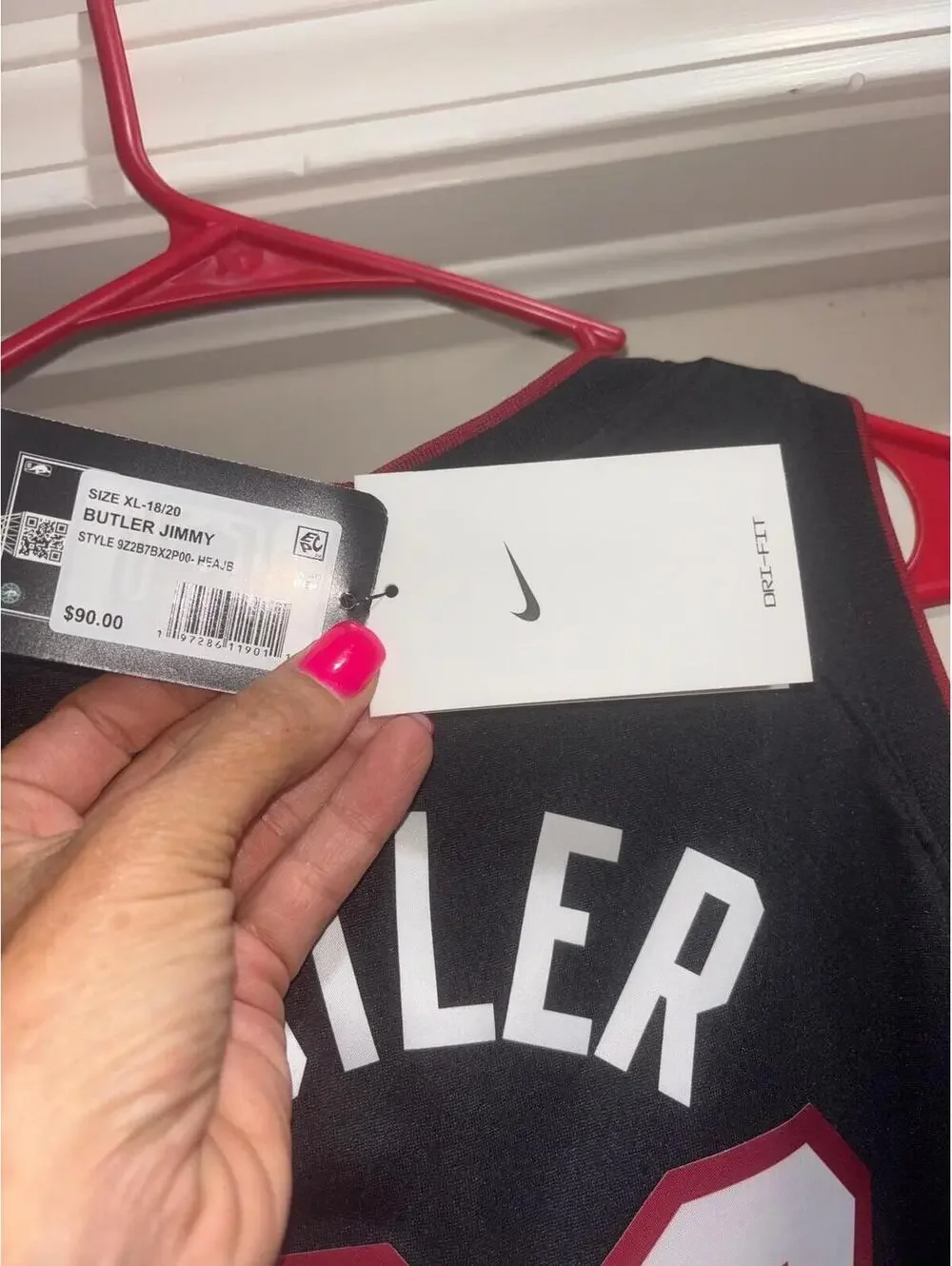 Nike NBA Jimmy Butler #22 Miami Heat Swingman Jersey Youth XL 18/20 NWT
